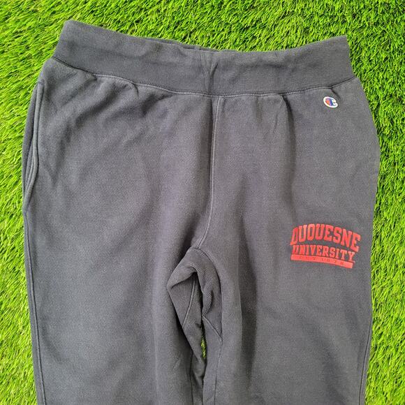 Vintage Champion Sweatpants M/L 34x29 Duquesne-University - Picture 3 of 16